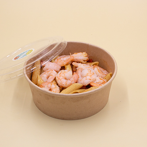 Coconut Shrimps with Pasta