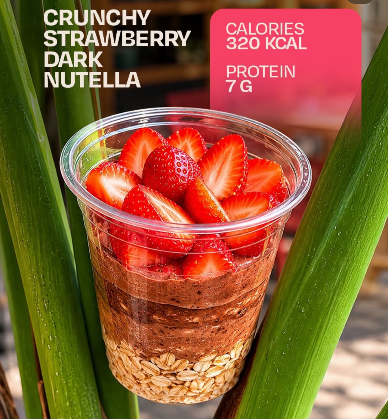 Crunchy Strawberry Chocolate